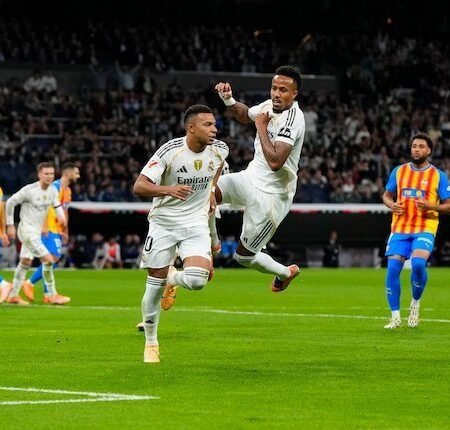 Hasil La Liga : Bantai Valencia 4-0, Real Madrid Makin Kokoh Di Puncak Klasemen Liga Spanyol