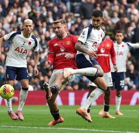 Hasil EPL : Drama Di Akhir Laga, Tottenham vs Manchester United Berakhir Imbang 2-2