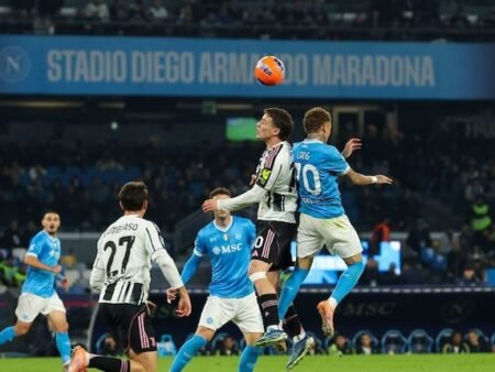 Hasil Serie A : Dua Gol Hojlund Antarkan Napoli Menang 2-1 Atas Juventus