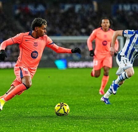 Hasil La Liga: Kalah 1-2 di Kandang Real Sociedad, Rentetan Kemenangan Barcelona Akhirnya Berakhir