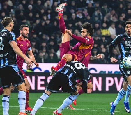 Hasil Serie A: AS Roma Tumbang 0-1 di Kandang Udinese