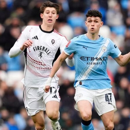 Kalahkan Salford City 2-0, Manchester City Lolos Mulus ke 16 Besar FA Cup