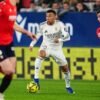 Hasil La Liga: Real Madrid Tumbang 1-2 di Markas Osasuna