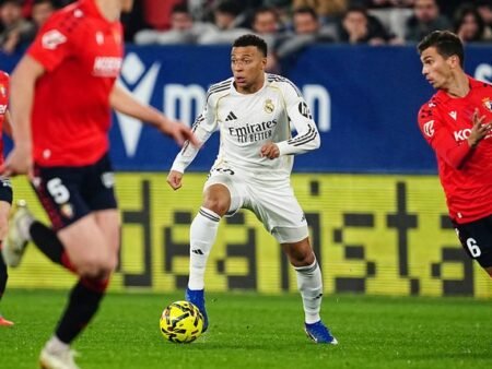 Hasil La Liga: Real Madrid Tumbang 1-2 di Markas Osasuna