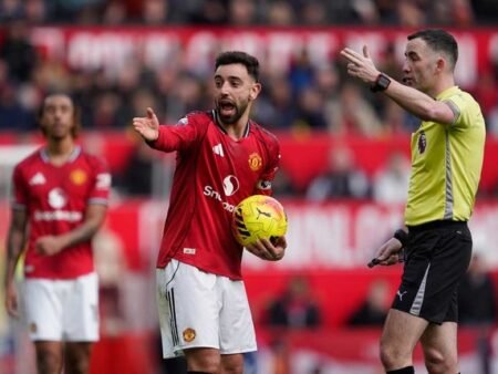 Bawa MU Kalahkan Crystal Palace, Bruno Fernandes Pecahkan Milik David Beckham