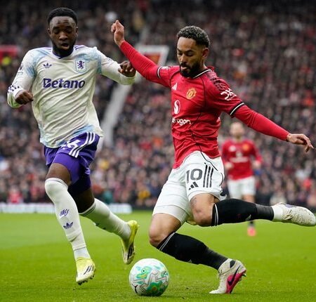 Hasil EPL: Main di Old Trafford, Manchester United Taklukkan Aston Villa 3-1