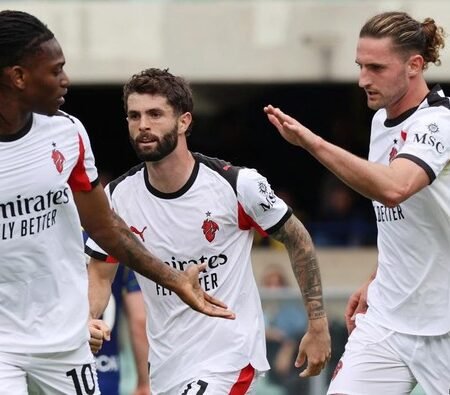 Rabiot Jadi Pahlawan Kemenangan AC Milan 1-0 Saat Menghadapi Verona