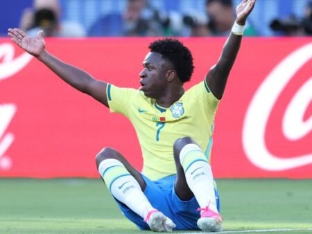 Brasil Ditahan Maroko, Vinicius Keluhkan Cuaca Panas dan Rumput Kering