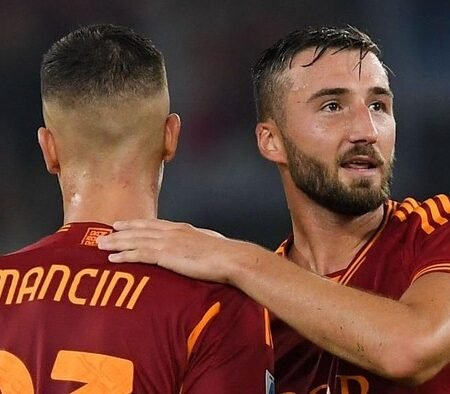 AS Roma Kunci Dua Pilar Senior, Mancini dan Cristante Resmi Bertahan